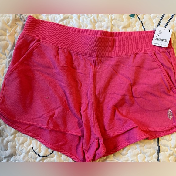 Free People Pants - Free People Pink Medium Shorts NWT